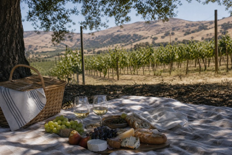 Napa Valley: Guided Wine Tour with Picnic Lunch